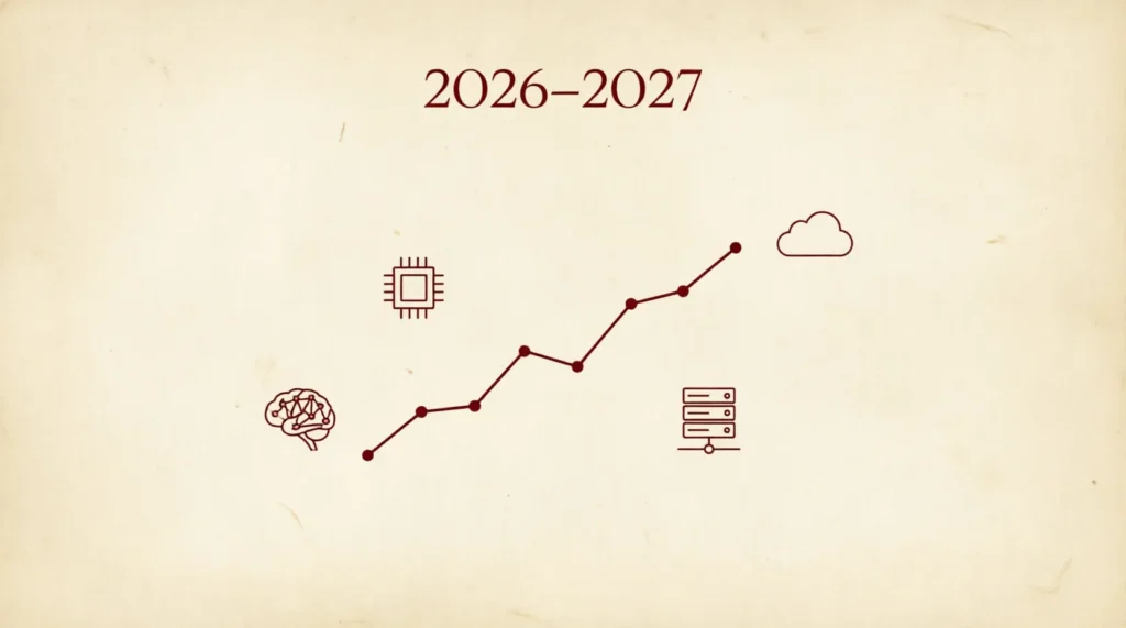 Инвестиции в технологические компании 2026–2027: рост индекса Nasdaq и AI-сектора